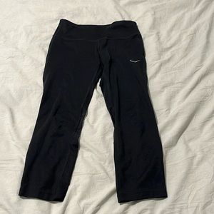 Nike dri-fit leggings with pocket & drawstring & reflective on bottom
